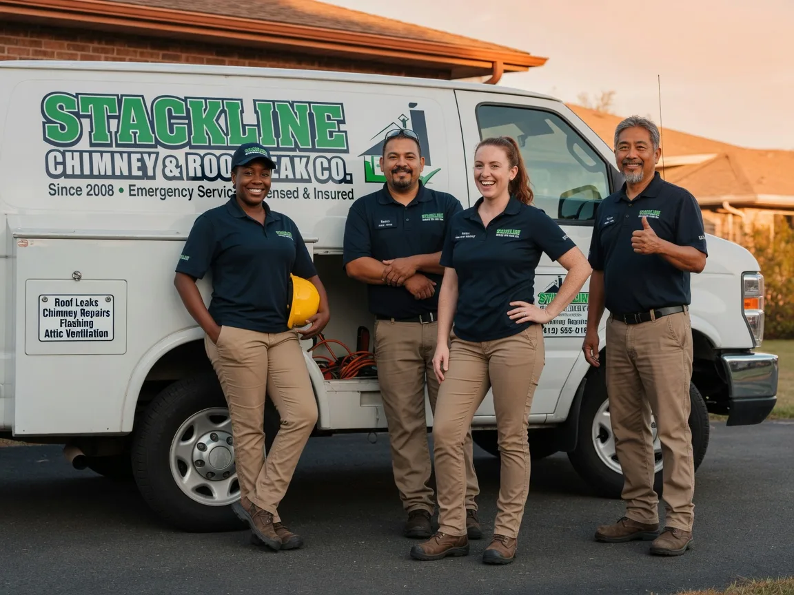 Chimney flashing repair company in Pulaski, PA